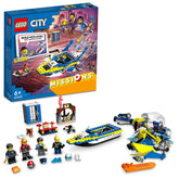 LEGO City Water Police Detective Missions Building Kit for Ages 6+
